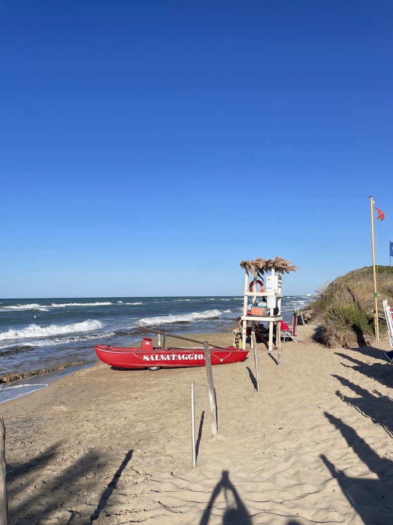 Strand Torre Canne in Apulien