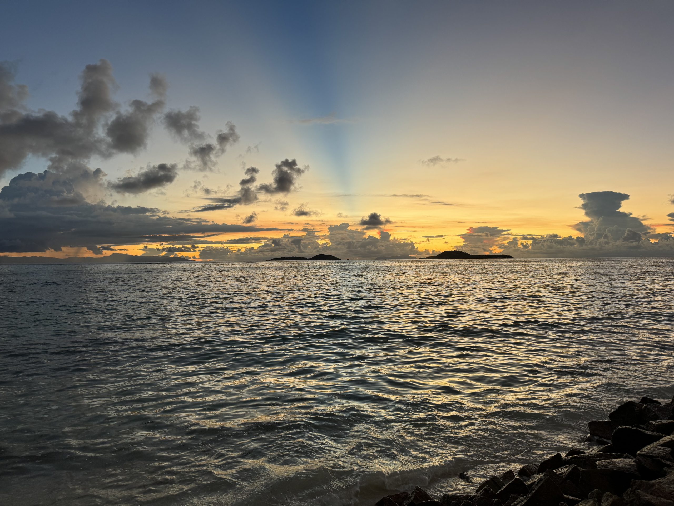 ein ungewöhnlicher Sonnenuntergang