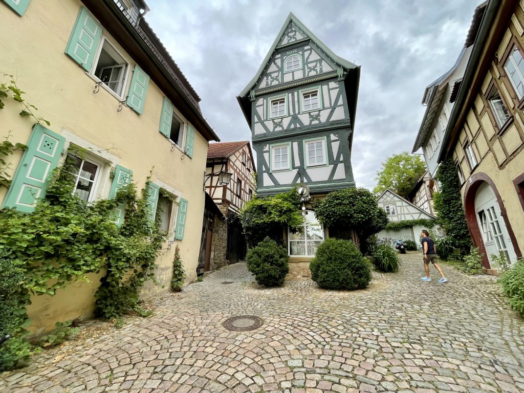 Einige Fachwerkhäuser in Bad Wimpfen