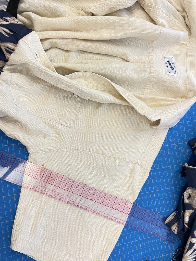 Upcycling Kleid aus Herrenhemden nähen Schritt für Schritt